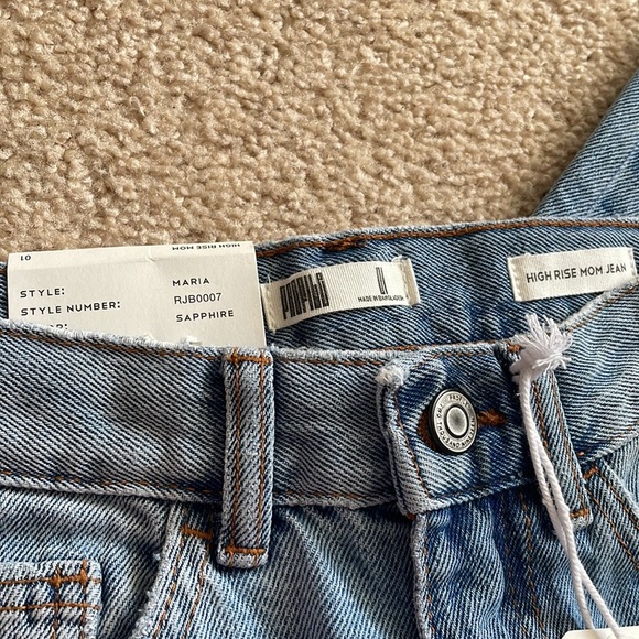 Womens New Profile By Ring of Fire High Rise Mom Jeans - Picture 4 of 7